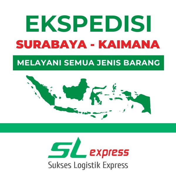 Ekspedisi Surabaya Kaimana Berpengalaman